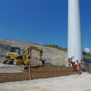 Terra Rinforzata con geogriglie